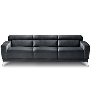 Wayfair black online leather sectional